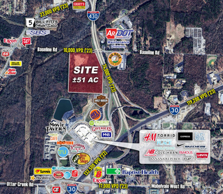 More details for 11901 Baseline Rd, Little Rock, AR - Land for Sale