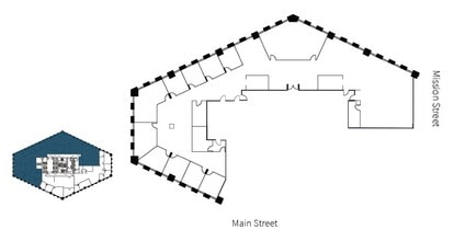 201 Mission St, San Francisco, CA for lease Floor Plan- Image 1 of 1