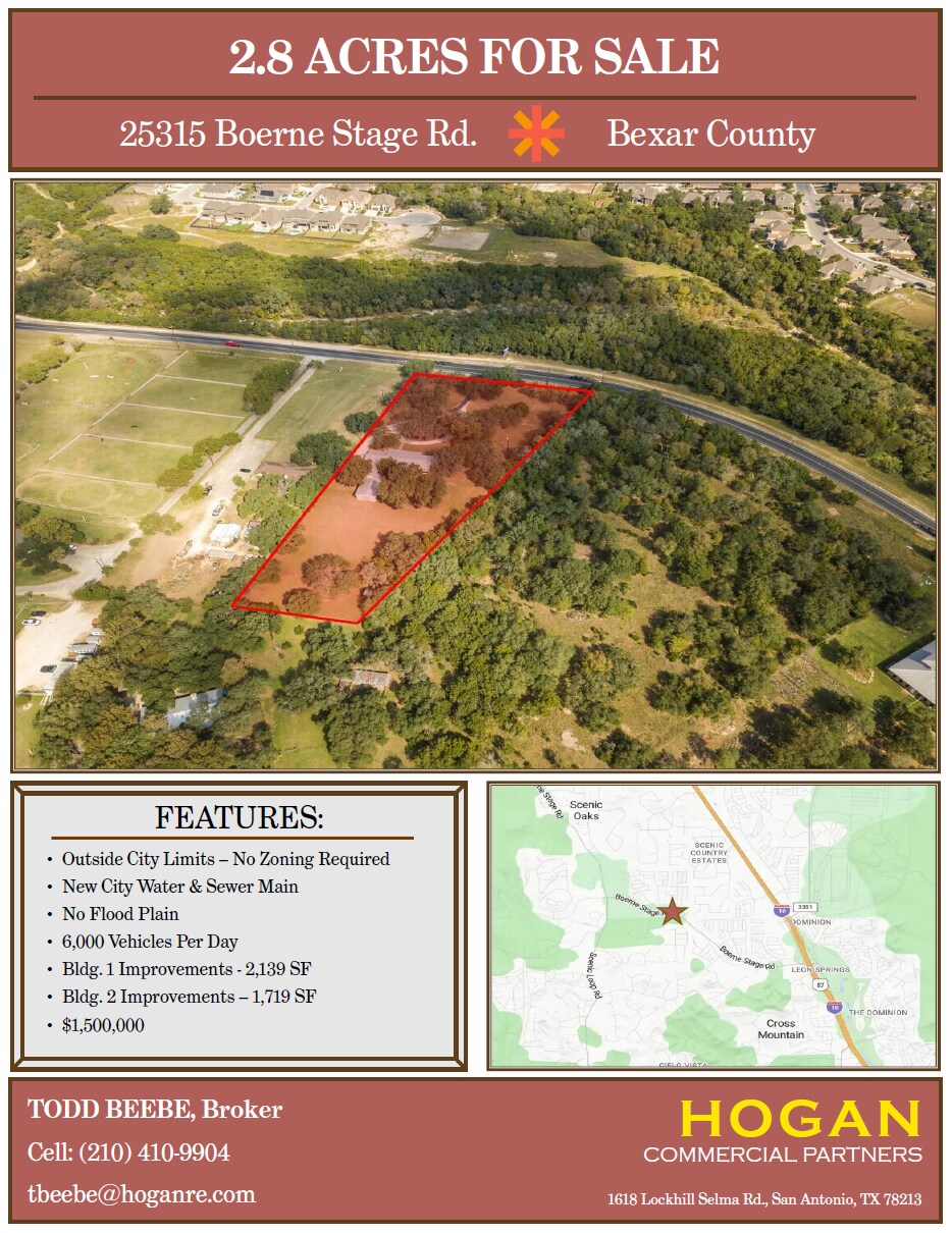 25315 Boerne Stage Rd, San Antonio, TX for sale Building Photo- Image 1 of 30