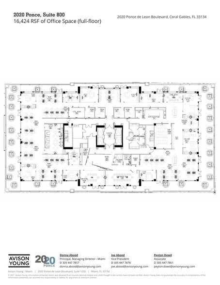 2020 Ponce De Leon Blvd, Coral Gables, FL for lease - Site Plan - Image 3 of 58