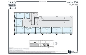 1880 Century Park E, Los Angeles, CA for lease Floor Plan- Image 1 of 2