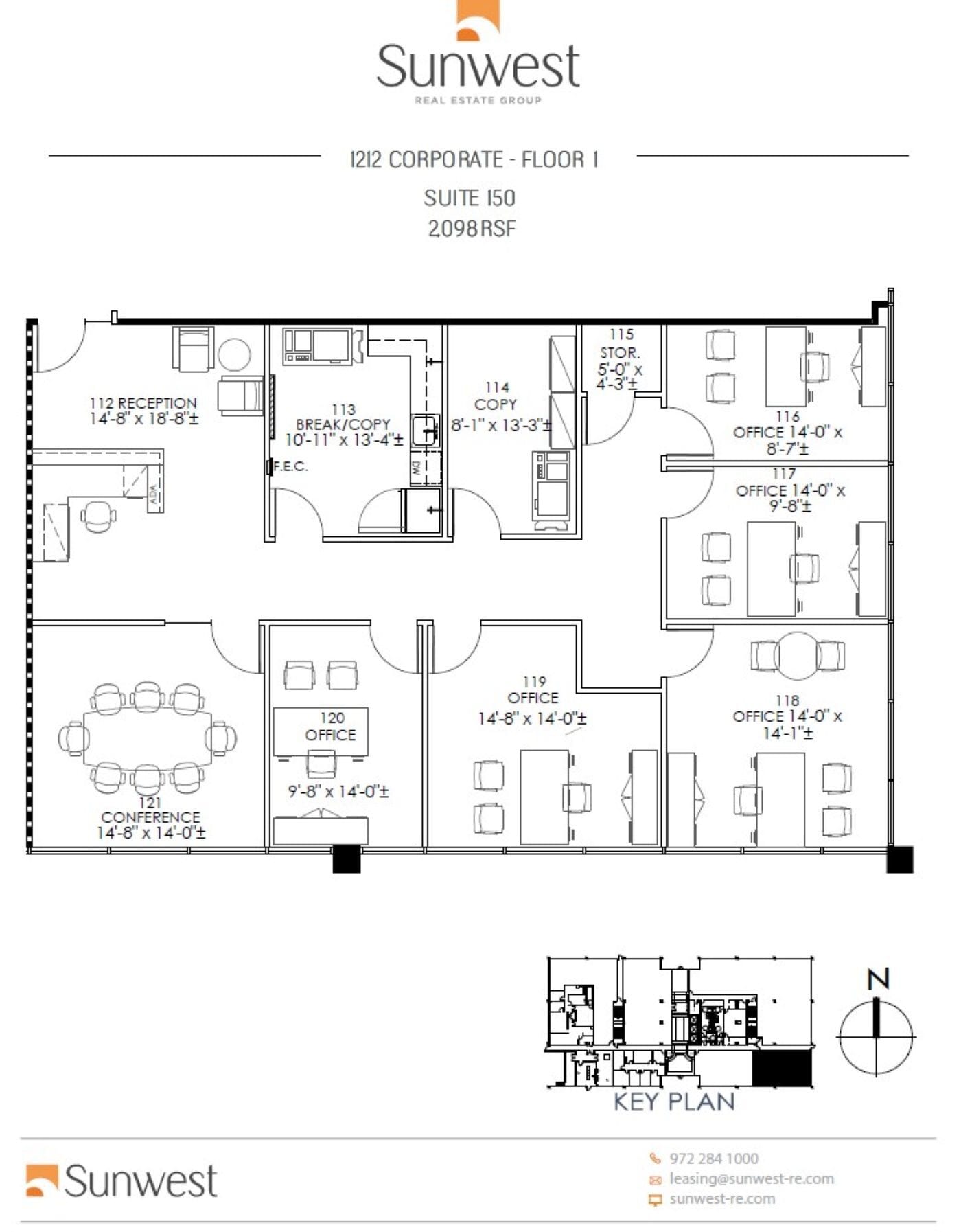 1212 Corporate Dr, Irving, TX for lease Floor Plan- Image 1 of 1