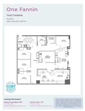 7400 Fannin St, Houston, TX for lease Floor Plan- Image 1 of 1
