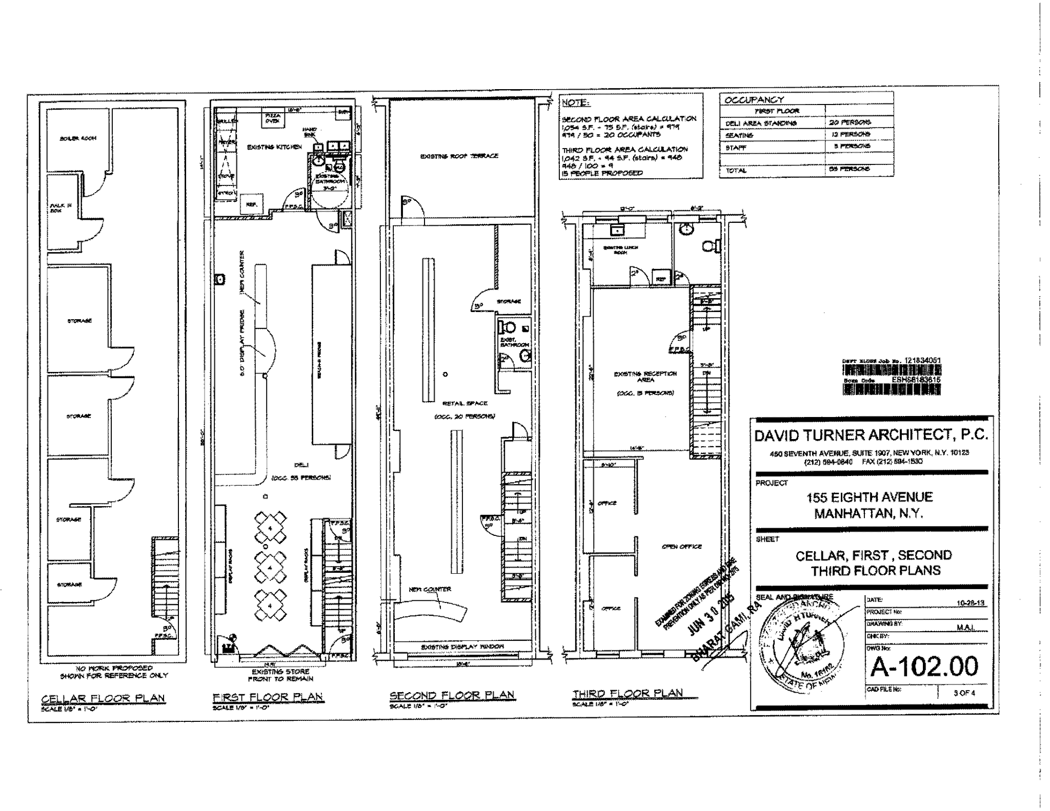 155 8th Ave, New York, NY for lease Floor Plan- Image 1 of 1