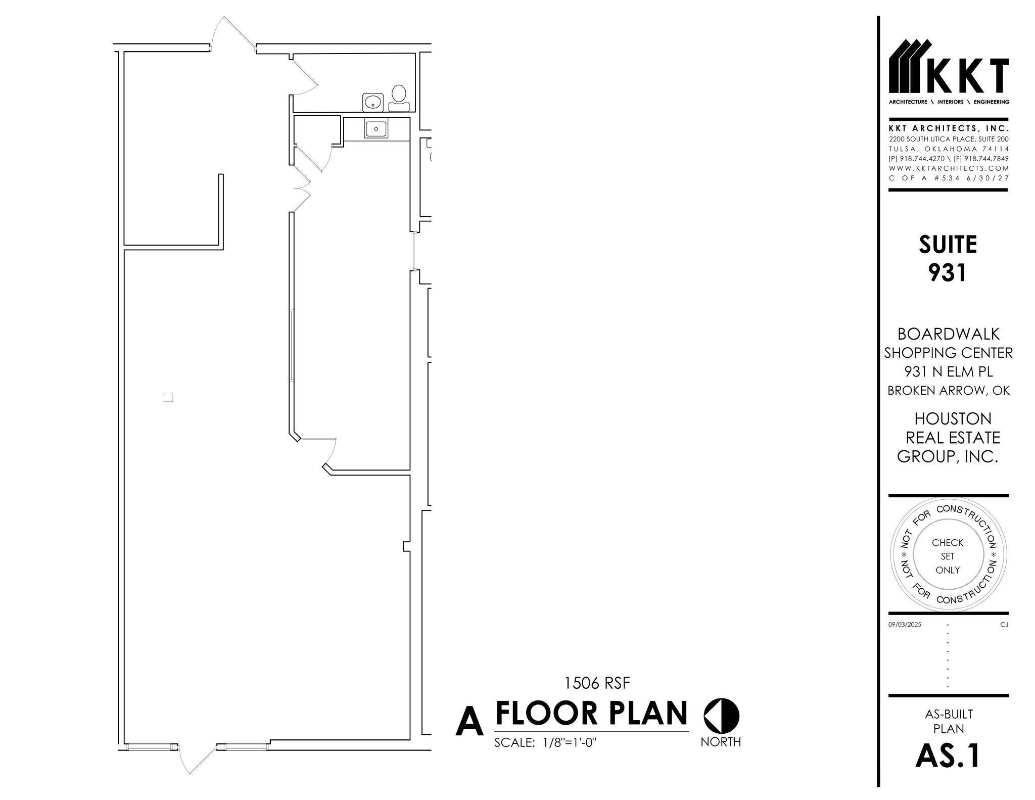 915-1009 N Elm Pl, Broken Arrow, OK for lease Site Plan- Image 1 of 1