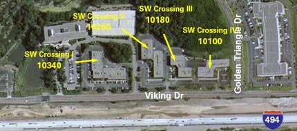 10180 Viking Dr, Eden Prairie, MN - AERIAL  map view