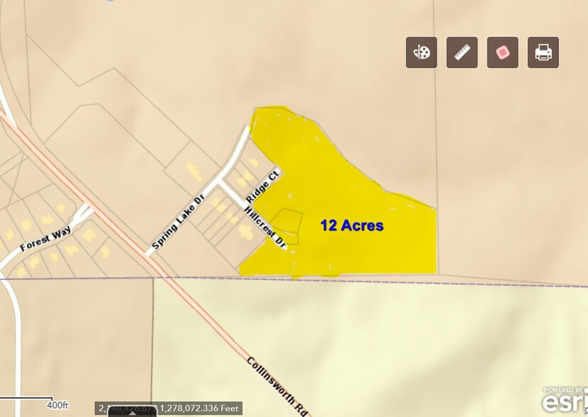 Spring Lake Dr, Palmetto, GA for sale - Plat Map - Image 2 of 5