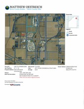 I-280 and Bahnsen Rd @ Baker Rd., Perrysburg, OH - aerial  map view - Image1