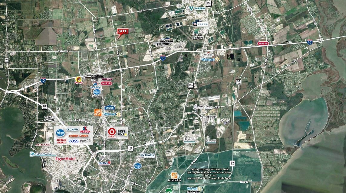 8818 N Main St, Baytown, TX for sale Aerial- Image 1 of 1