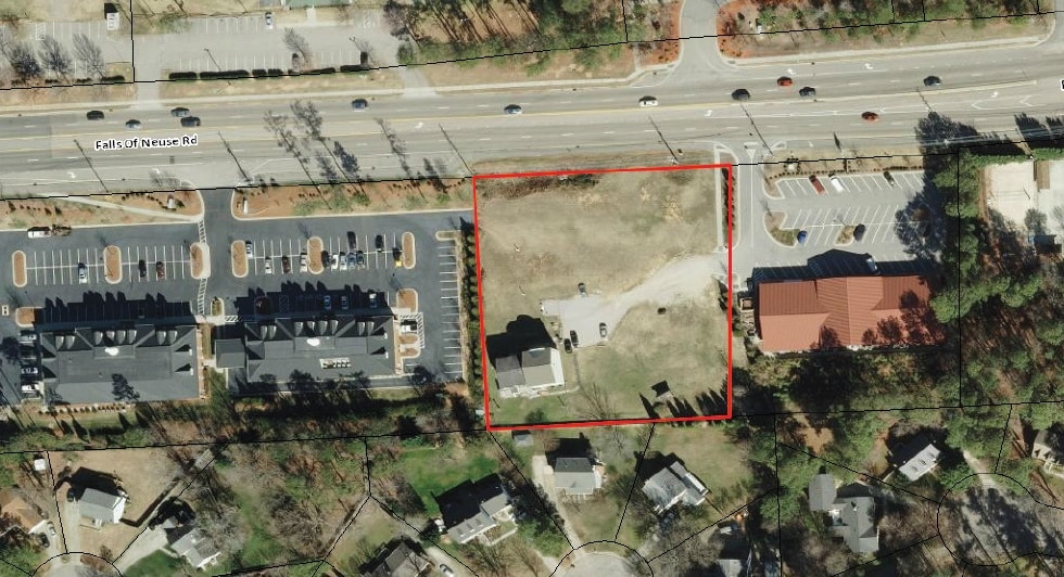 8600 Falls of Neuse Rd, Raleigh, NC for sale - Aerial - Image 2 of 2