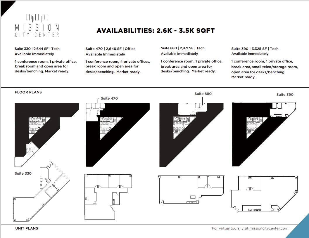 2350 Mission College Blvd, Santa Clara, CA for lease Floor Plan- Image 1 of 1