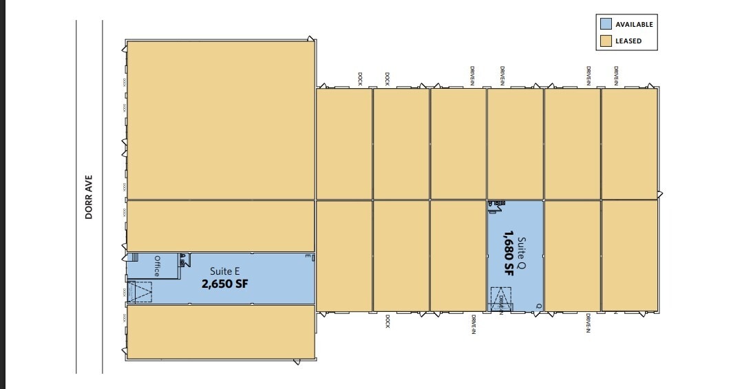 2711 Dorr Ave, Merrifield, VA for lease Floor Plan- Image 1 of 1