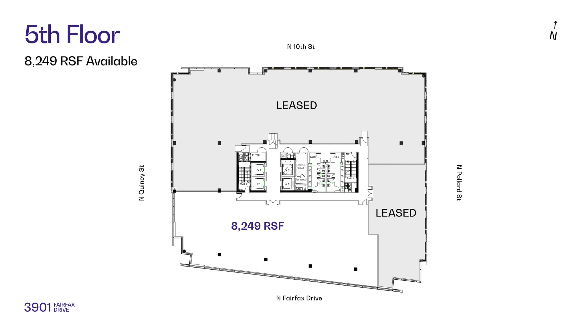 3901 N Fairfax Dr, Arlington, VA for lease Interior Photo- Image 1 of 4