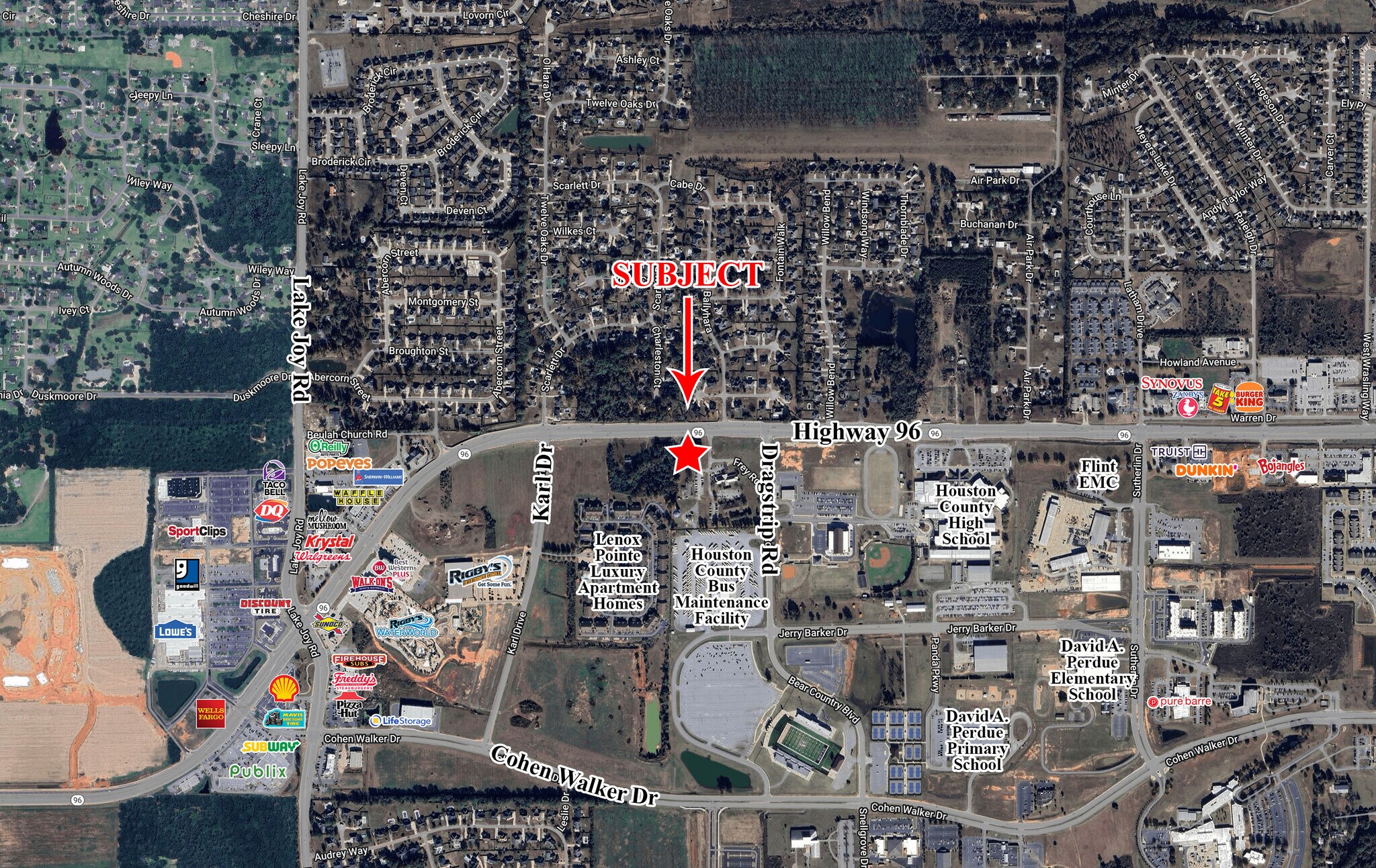 946 Highway 96 Hwy, Warner Robins, GA 31088 Retail for Lease