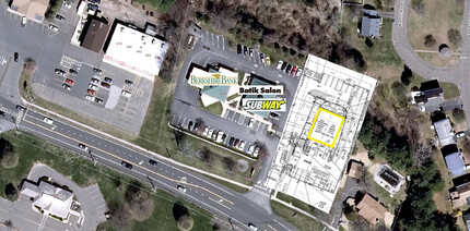 1014 Sullivan Ave, South Windsor, CT - aerial  map view