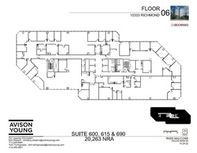 10333 Richmond Ave, Houston, TX for lease Floor Plan- Image 1 of 5