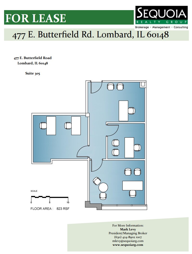477 E Butterfield Rd, Lombard, IL for lease Floor Plan- Image 1 of 1