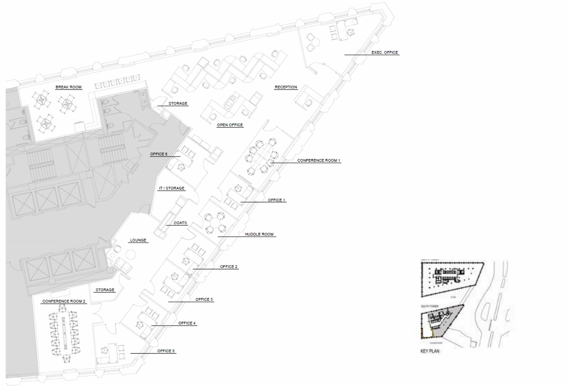 400 N Michigan Ave, Chicago, IL for lease Floor Plan- Image 1 of 1