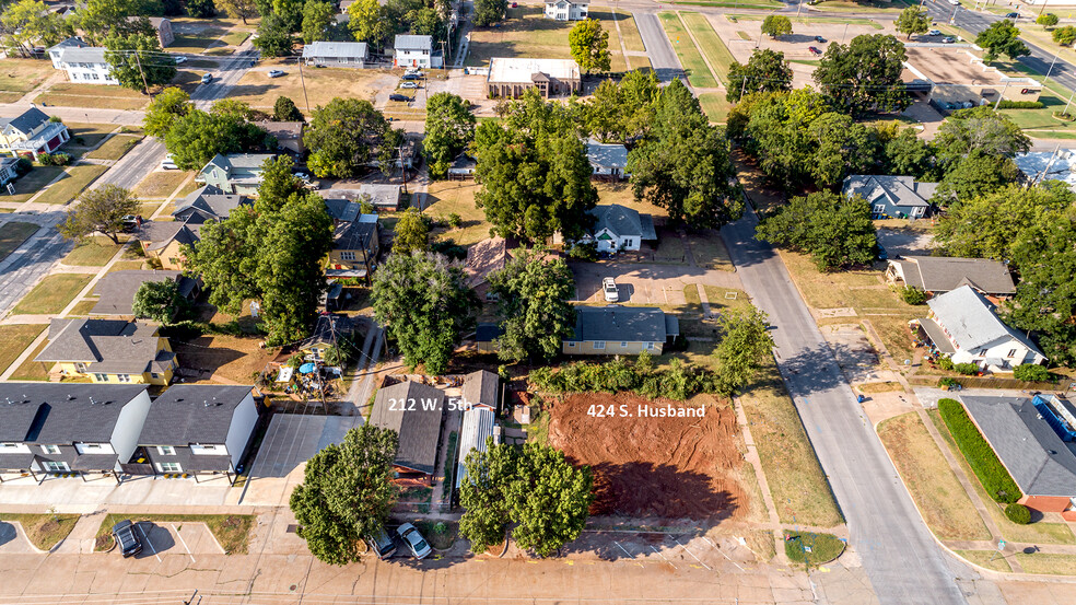 424 S Husband St, Stillwater, OK for sale - Aerial - Image 2 of 10