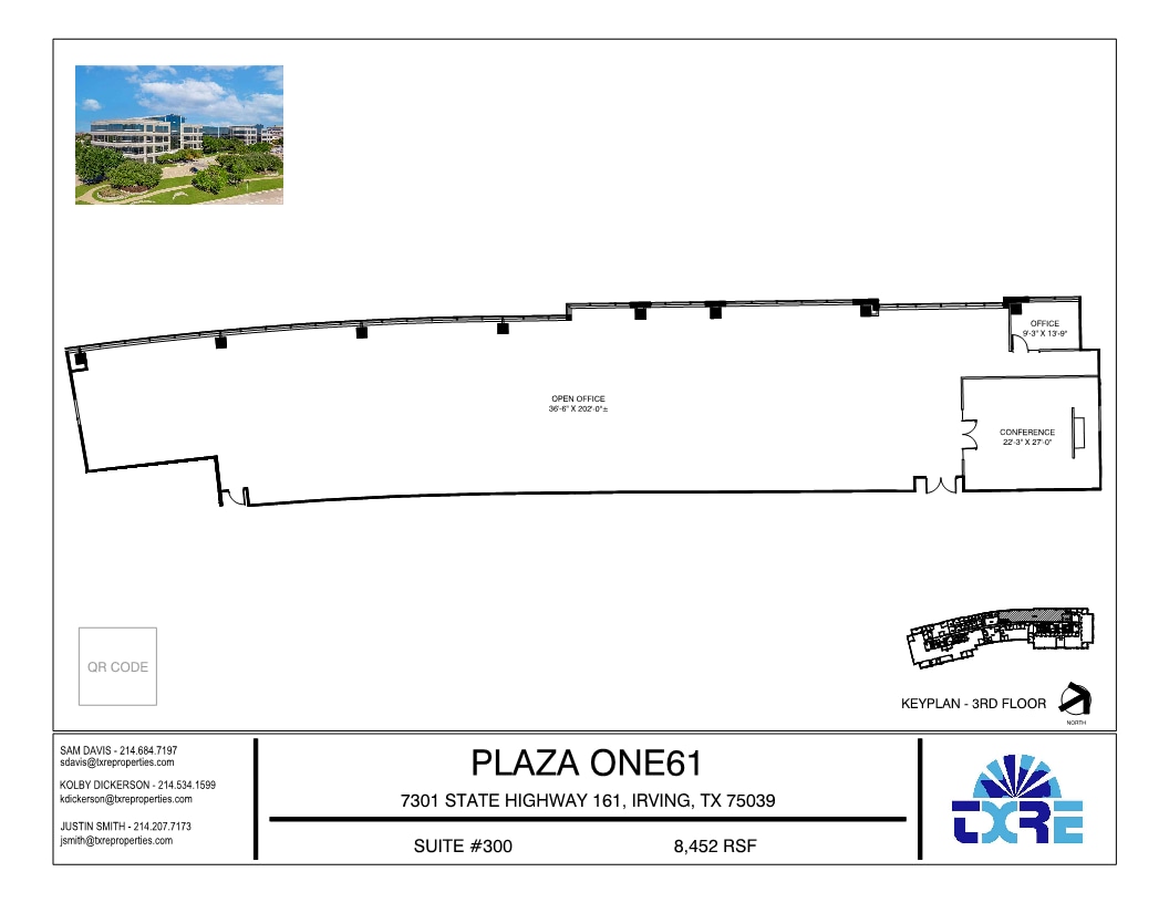 7301 N State Highway 161, Irving, TX for lease Floor Plan- Image 1 of 1