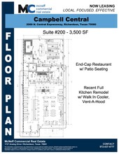 2015-2069 N Central Expy, Richardson, TX for lease Floor Plan- Image 2 of 6