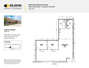 4009 Felland Rd, Madison, WI for lease Floor Plan- Image 1 of 2