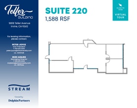 18818 Teller Ave, Irvine, CA for lease Floor Plan- Image 1 of 9