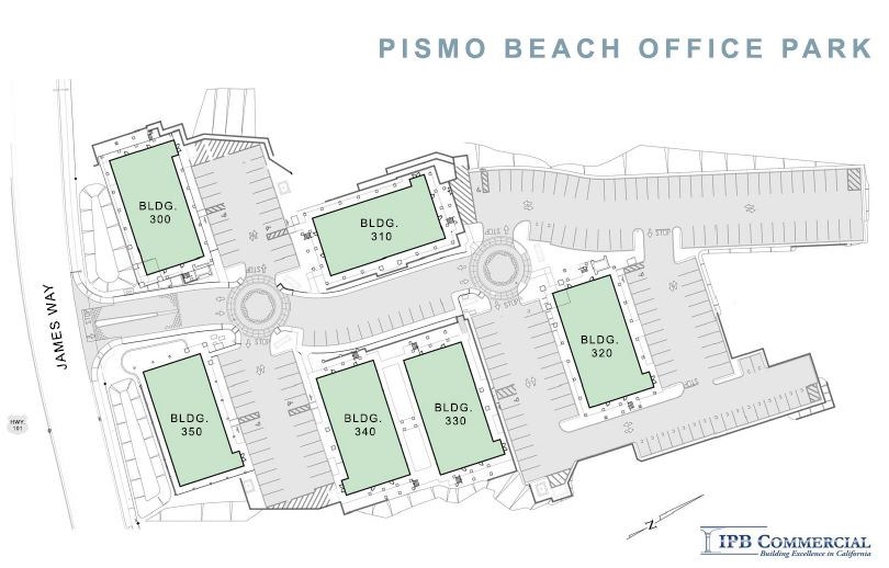 300 James Way, Pismo Beach, CA for lease - Site Plan - Image 3 of 3