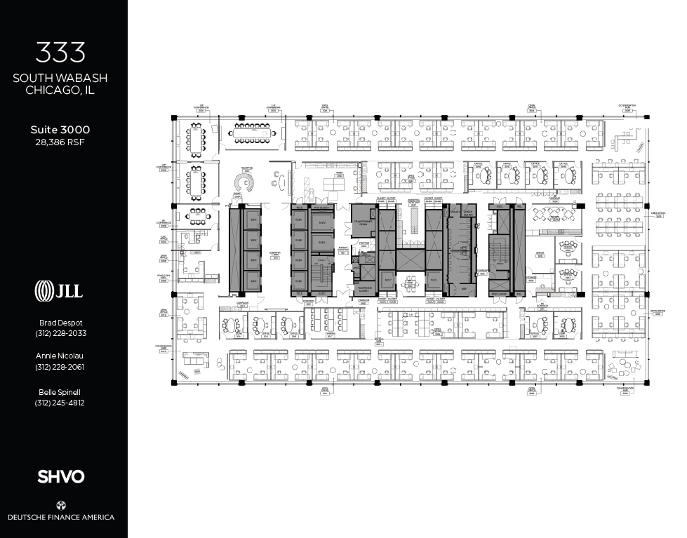 333 S Wabash Ave, Chicago, IL for lease Floor Plan- Image 1 of 6