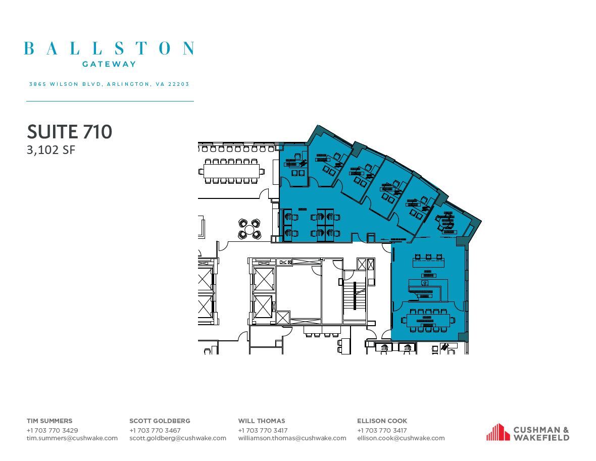 3865 Wilson Blvd, Arlington, VA 22203 Ballston Gateway