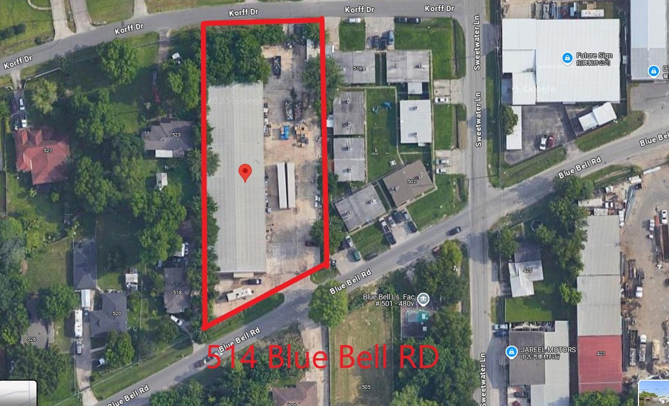 514 Blue Bell Rd, Houston, TX for lease Building Photo- Image 1 of 1