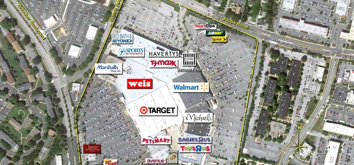 1238 Putty Hill Ave, Towson, MD for sale Aerial- Image 1 of 1