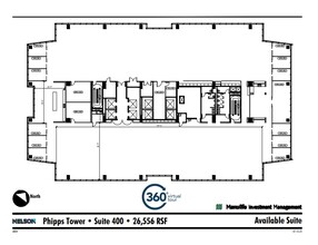 3438 Peachtree Rd NE, Atlanta, GA for lease Floor Plan- Image 2 of 2