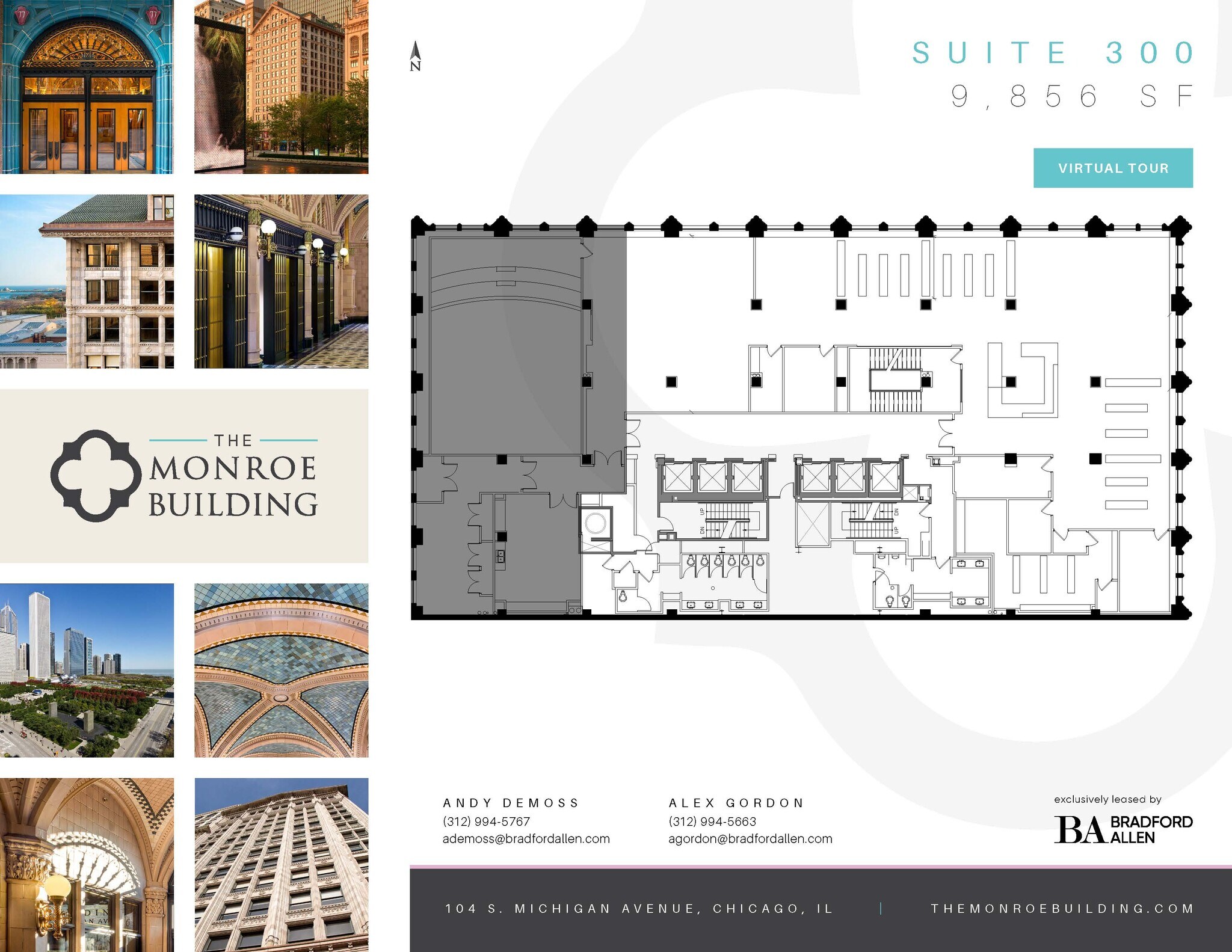 104 S Michigan Ave, Chicago, IL for lease Floor Plan- Image 1 of 5