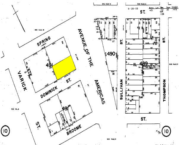 145 Sixth Ave, New York, NY for sale - Plat Map - Image 1 of 1