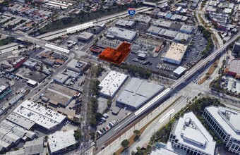 1752-1756 Cloverfield Blvd, Santa Monica, CA - aerial  map view - Image1