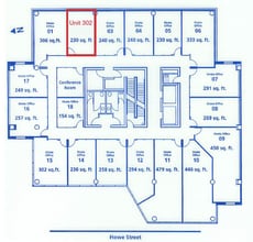 938 Howe St, Vancouver, BC for lease Floor Plan- Image 2 of 2