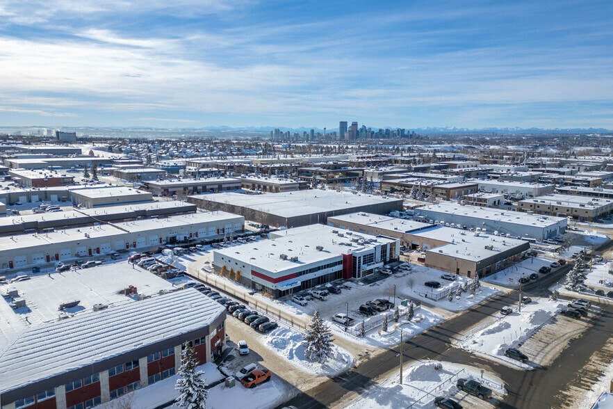 2315 30th Ave NE, Calgary, AB for lease - Aerial - Image 3 of 3