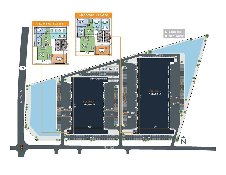 5814 N Highway 146, Baytown, TX for lease - Site Plan - Image 2 of 4