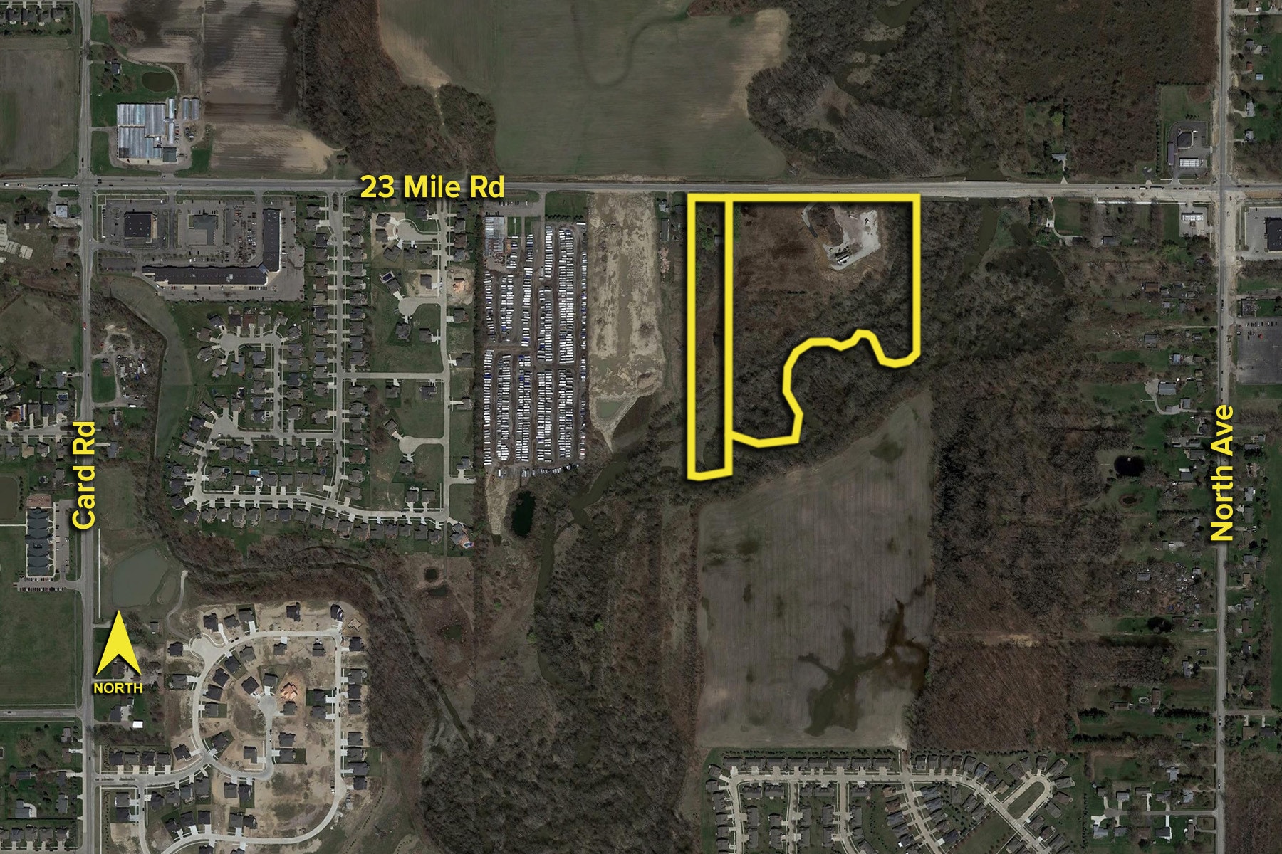 Macomb Township Zoning Map 22500-22600 23 Mile Rd, Macomb Township, Mi 48042 - Land For Sale | Loopnet