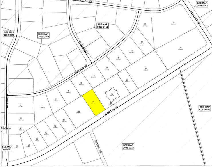 7840-7846 Forest Hill Ave, Richmond, VA for lease - Plat Map - Image 2 of 6