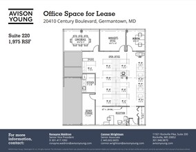 20410 Century Blvd, Germantown, MD for lease Floor Plan- Image 1 of 1