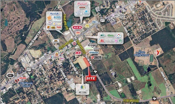 3751 FM 4, Granbury, TX for sale - Aerial - Image 3 of 5