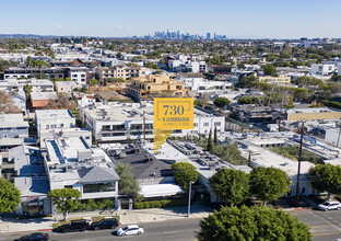 730 N La Cienega Blvd, Los Angeles, CA - aerial  map view - Image1