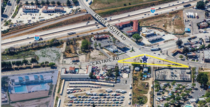 Castaic Road & Ridge Route Road, Castaic, CA - aerial  map view - Image1