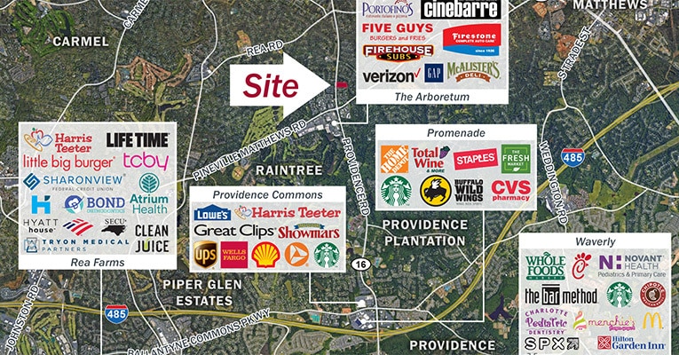 7509 Providence Rd, Charlotte, NC for lease - Building Photo - Image 2 of 6