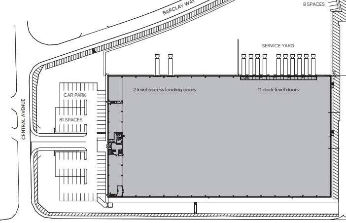 Central Ave, Grays for sale - Site Plan - Image 1 of 1