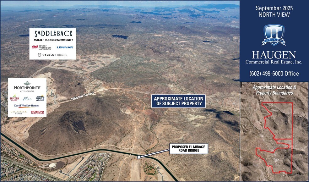 North El Mirage Road, Peoria, AZ for sale - Aerial - Image 1 of 4