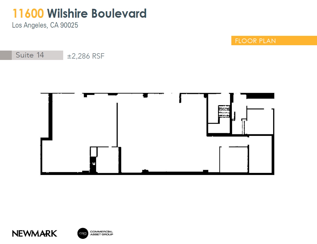 11600 Wilshire Blvd, Los Angeles, CA for lease Floor Plan- Image 1 of 1
