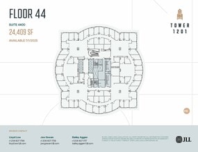 1201 3rd Ave, Seattle, WA for lease Floor Plan- Image 1 of 1